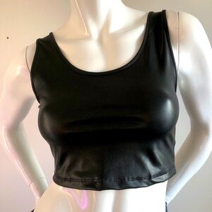 Vegan Leather Tank Top